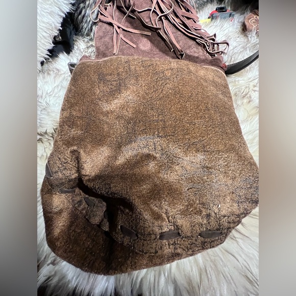 AMERICAN DARLING conceal carry crossbody bag hand tooled tourqoise stone RTL 495 - Picture 12 of 13